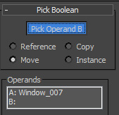 Pick operand B